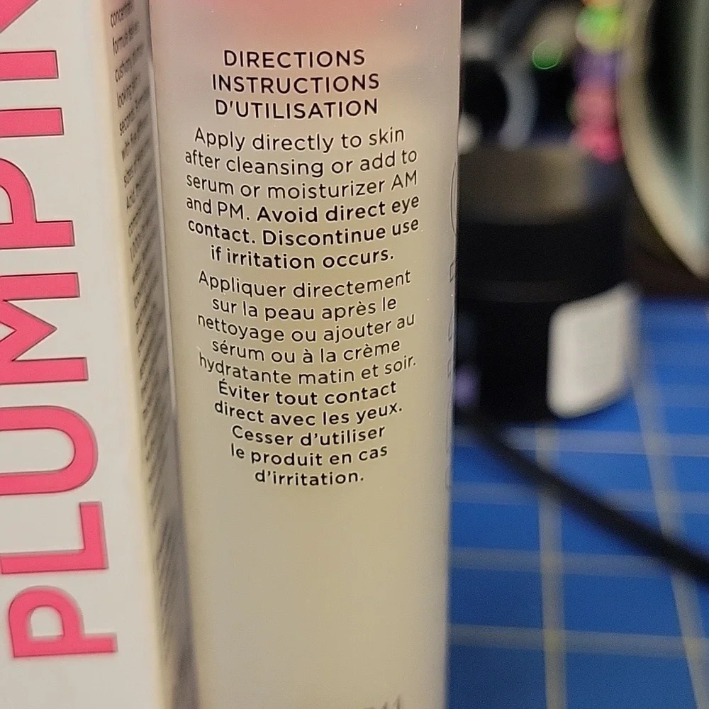 Beauty Bio Plumping Booster 30ml New in Box